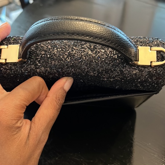 Kate Spade Black Glitter Bag - Picture 5 of 5